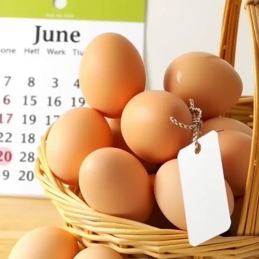 6月鸡蛋价格多少钱一斤？