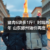 猪肉6块多1斤!时隔两年 山东滕州猪价再度“... 猪肉6块多1斤!时隔两年 山东滕州猪价再度“...