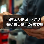 山东金乡市场:4月大蒜价格大幅上涨 成交量骤...(图1) 山东金乡市场:4月大蒜价格大幅上涨 成交量骤...(图1)