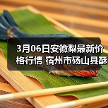 3月06日安徽梨最新价格行情 宿州市砀山县酥梨...(图3) 3月06日安徽梨最新价格行情 宿州市砀山县酥梨...(图3)