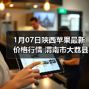 1月07日陕西苹果最新价格行情 渭南市大荔县红...（图3）