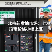 北京新发地市场：上涨鸡蛋价格小幅上涨（图1）