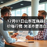 12月01日山东莲藕最新价格行情 菏泽市曹县白...（图4）