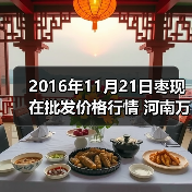 2016年11月21日枣现在批发价格行情 河南万邦...（图3）