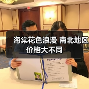 海棠花色浪漫 南北地区价格大不同(图1) 海棠花色浪漫 南北地区价格大不同(图1)