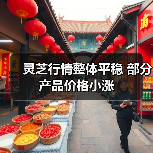 灵芝行情整体平稳 部分产品价格小涨(图3) 灵芝行情整体平稳 部分产品价格小涨(图3)