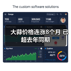 大蒜价格连涨8个月 已超去年同期(图2) 大蒜价格连涨8个月 已超去年同期(图2)