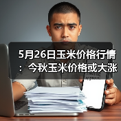 5月26日玉米价格行情:今秋玉米价格或大涨!(图1) 5月26日玉米价格行情:今秋玉米价格或大涨!(图1)