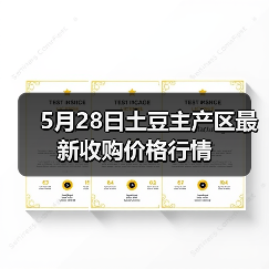 5月28日土豆主产区最新收购价格行情(图1) 5月28日土豆主产区最新收购价格行情(图1)