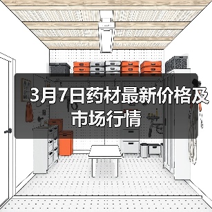 3月7日药材最新价格及市场行情（图1）