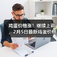 鸡蛋价格涨！继续上调，2月5日最新鸡蛋价格行...