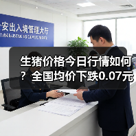 生猪价格今日行情如何？全国均价下跌0.07元/公斤（图3）
