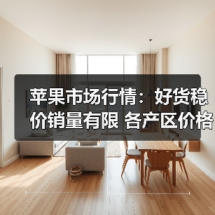 苹果市场行情：好货稳价销量有限 各产区价格分化明显（图3）