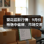 葵花最新行情：9月价格稳中偏弱，市场交易清淡（图4）