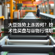 大豆强势上涨因何?技术性买盘与谷物行情联动(图1) 大豆强势上涨因何?技术性买盘与谷物行情联动(图1)