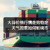 大蒜价格行情走势稳定,天气因素如何影响市场变化?(图3) 大蒜价格行情走势稳定,天气因素如何影响市场变化?(图3)