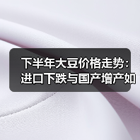 下半年大豆价格走势:进口下跌与国产增产如何博弈?(图2) 下半年大豆价格走势:进口下跌与国产增产如何博弈?(图2)