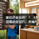 猪价还会涨吗?7、8月或现适度回升,养殖户需谨慎应对(图4) 猪价还会涨吗?7、8月或现适度回升,养殖户需谨慎应对(图4)