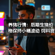 养猪行情:后期生猪价格保持小幅波动 饲料震...(图1) 养猪行情:后期生猪价格保持小幅波动 饲料震...(图1)