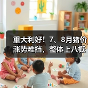 重大利好！7、8月猪价涨势难挡，整体上八概率...（图4）