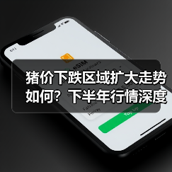 猪价下跌区域扩大走势如何？下半年行情深度解析（图3）
