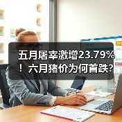 五月屠宰激增23.79%！六月猪价为何首跌？（图3）