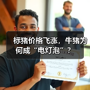 标猪价格飞涨，牛猪为何成“电灯泡”？（图2）