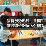 猪价涨势迅猛，全国生猪收购价涨幅达0.69%（图4）