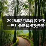 2025年7月羊肉多少钱一斤？最新价格及走势分析（图1）