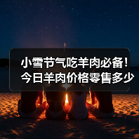 小雪节气吃羊肉必备！今日羊肉价格零售多少？（图1）