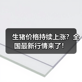 生猪价格持续上涨?全国最新行情来了!(图2) 生猪价格持续上涨?全国最新行情来了!(图2)