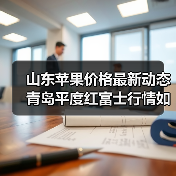 山东苹果价格最新动态 青岛平度红富士行情如何