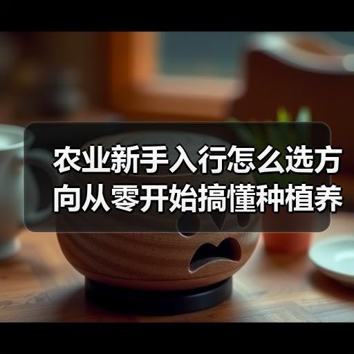 农业新手入行怎么选方向从零开始搞懂种植养殖门道 农业新手入行怎么选方向从零开始搞懂种植养殖门道