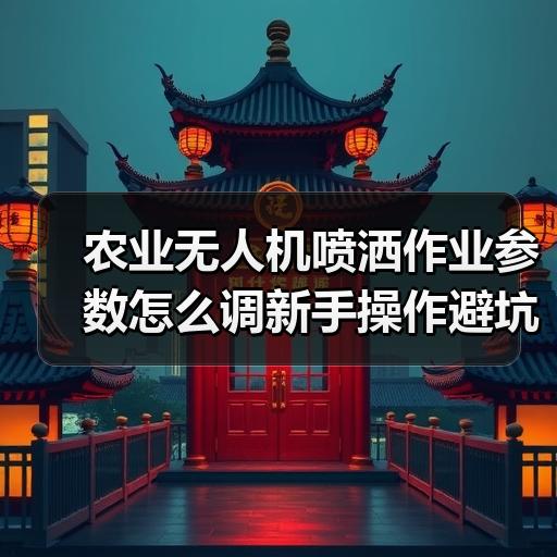 农业无人机喷洒作业参数怎么调新手操作避坑指南 农业无人机喷洒作业参数怎么调新手操作避坑指南
